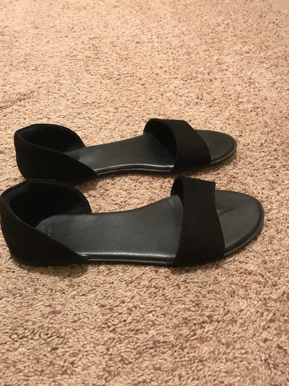 Black sandals
